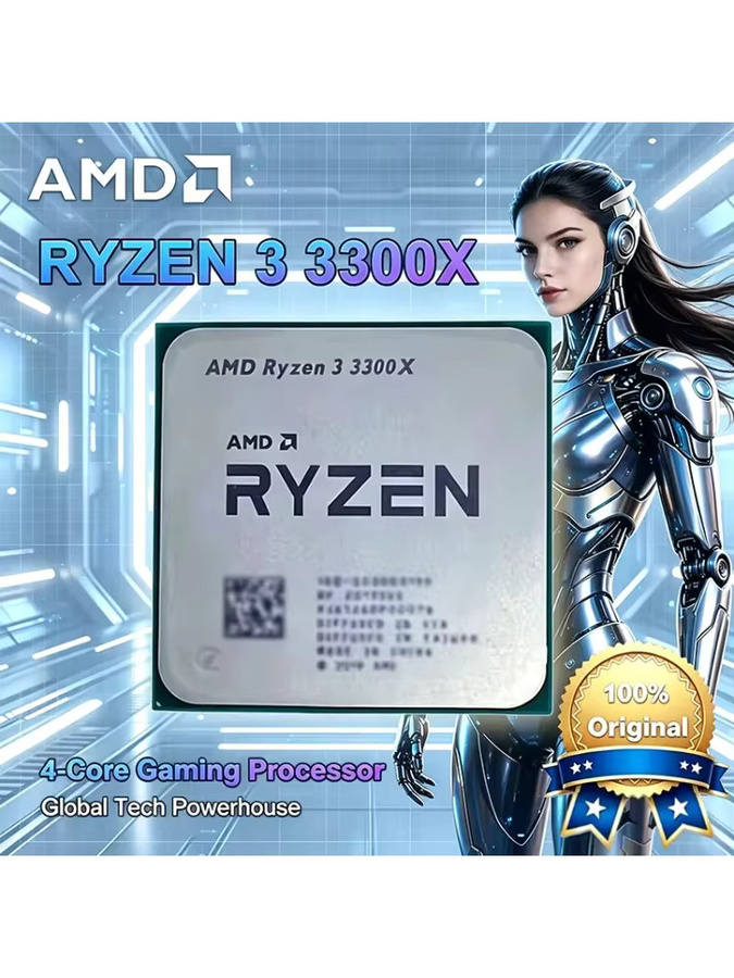 AMD Ryzen 3 3300X Prozessor mit 3,8 GHz Quad-Core und Sockel AM4 - Bild 4