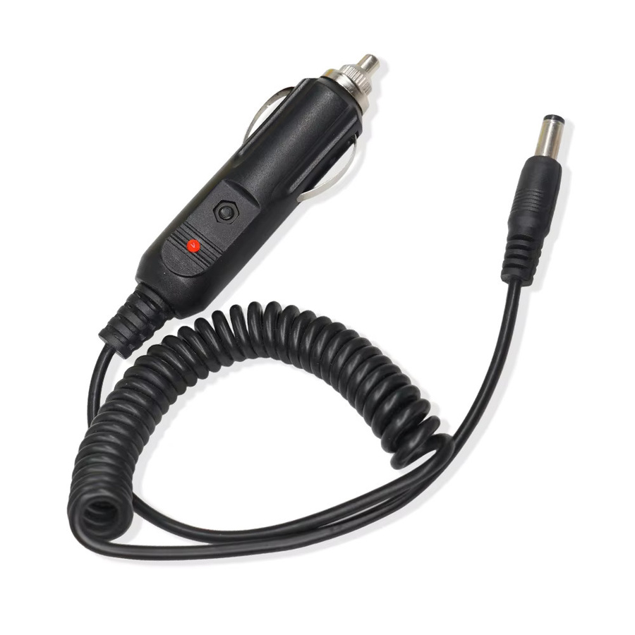 Baofeng 12V DC Auto-Ladegerät für Walkie Talkies UV-5R UV9R UV-82 UV-9R Plus UV5RE 5RA in Schwarz - Bild 5