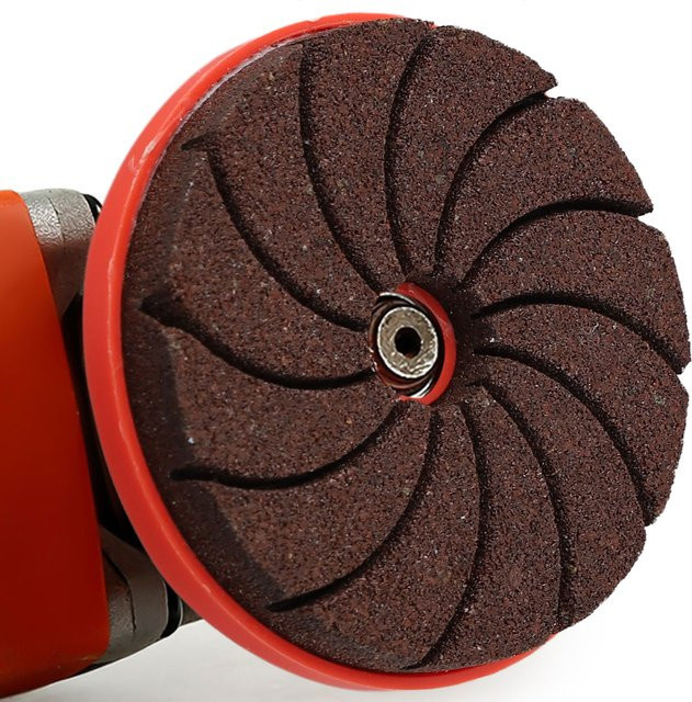 Vibratite Diamant Polierscheibe 80mm für Marmor und Beton, Nass- und Trockenschleifpad mit M10 x 1,5 Gewinde - Bild 1