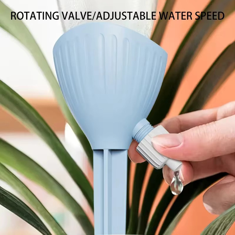 Lazy Home Automatisches Bewässerungsgerät mit einstellbarer Tropfgeschwindigkeit für deine Pflanzen in Grün oder Blau - Bild 3
