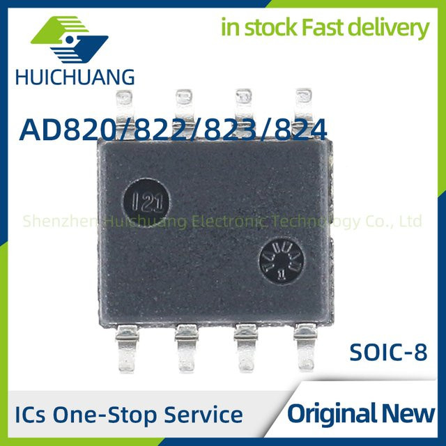 AD820 AD822 AD823 AD824 Instrumentenverstärker IC in Schwarz - Bild 1