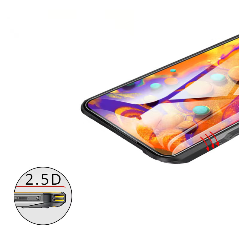 DOOGEE Displayschutzfolie aus gehärtetem Glas für Doogee V20 und V20S, transparent, 2.5D Schutzfolie - Bild 2