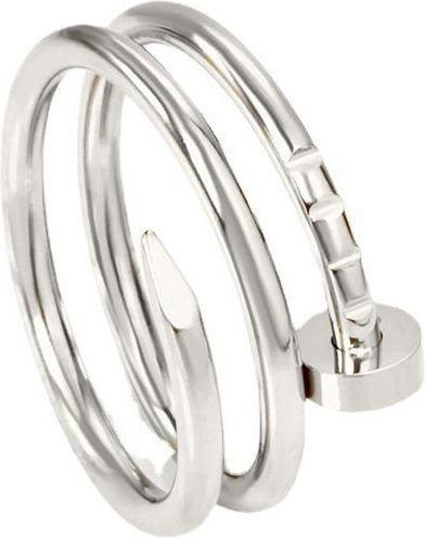 VantaGoods Spiralring, Edelstahl, Silber, Size 9, Damen - Bild 1
