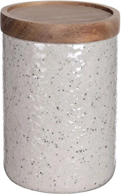 Schöner Wohnen Aufbewahrungsdose Flint 0,6 in Hellgrau, B/T/H: 15,0 x 10,0 x 10,0 cm - Bild 1