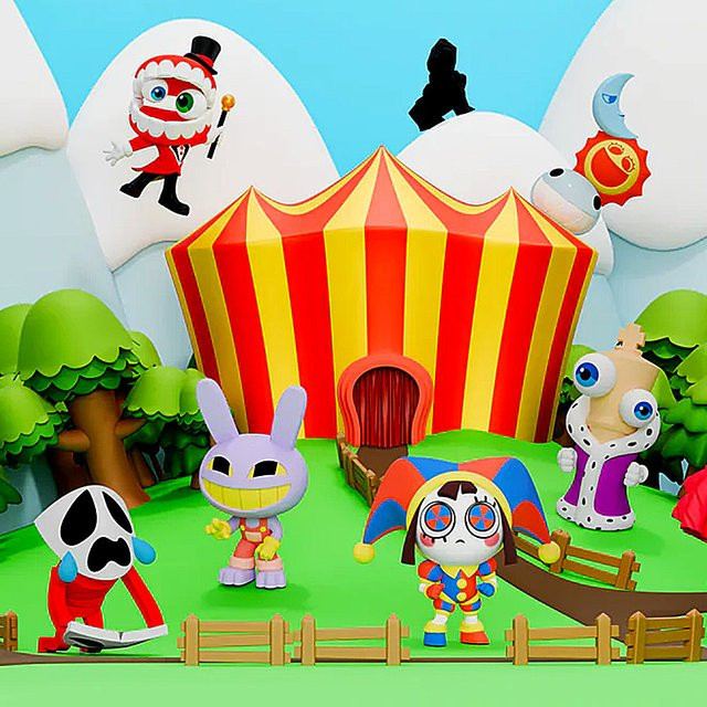 Animiniz The Amazing Digital Circus, Sammelfigur, Blind Box - Bild 1