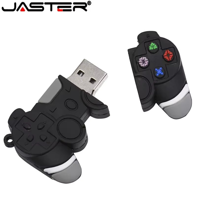 JASTER USB-Speicherstick im Cartoon-Spielcontroller Design, 64GB, Schwarz - Bild 3