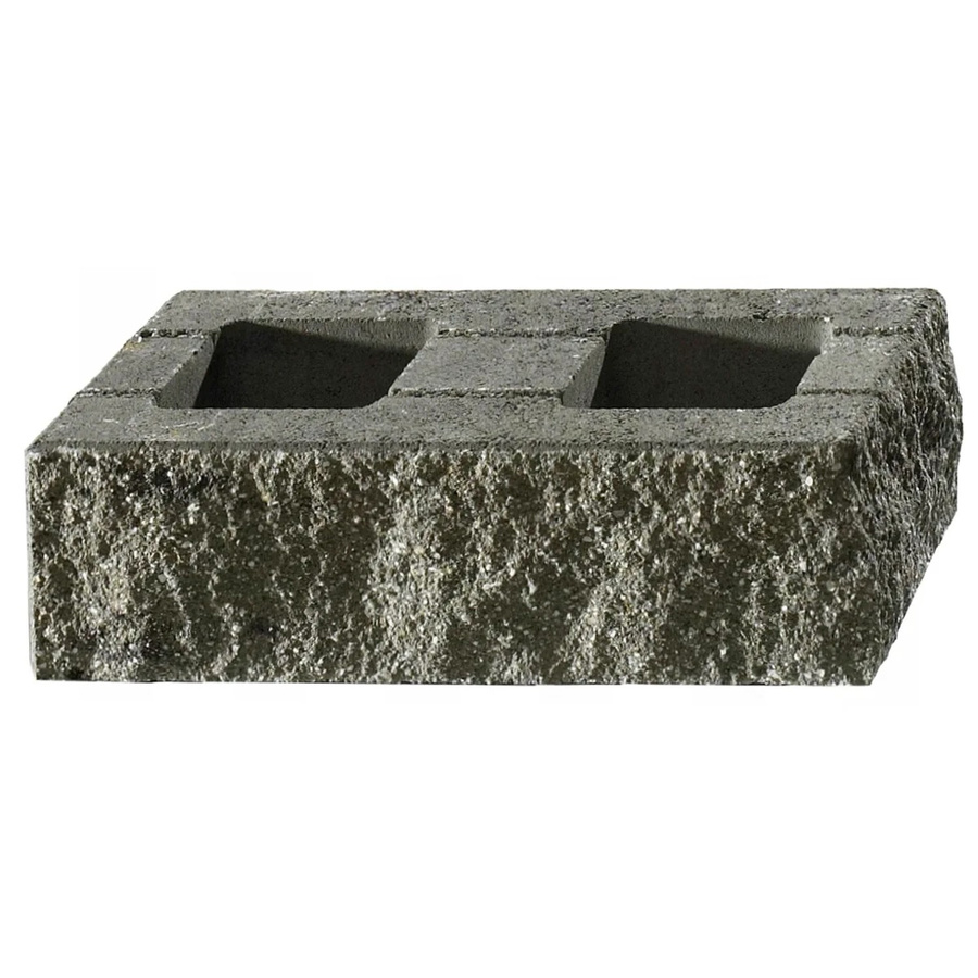 Kann Bruchsteinmauer Endelement Grau-Nuanciert B: 50 cm, T: 25 cm, H: 15 cm - Bild 2