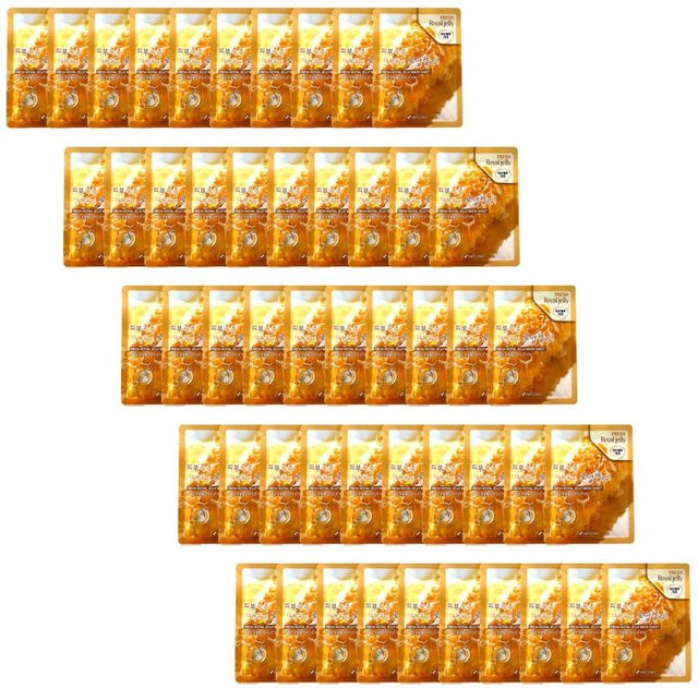3W CLINIC Fresh Royal Jelly Maskenblatt, 50 Stück, Gelée Royale-Extrakt - Bild 1