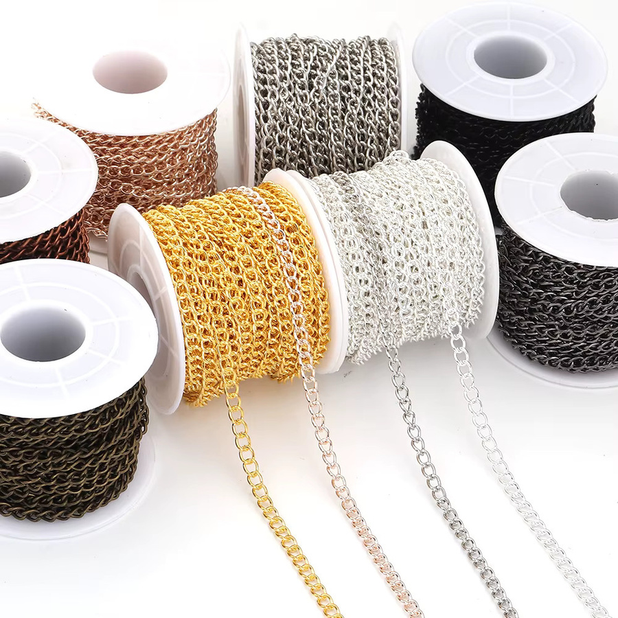 Halsketten-Zubehör Eisen, Silber, 10 Yards Rolle - Bild 6