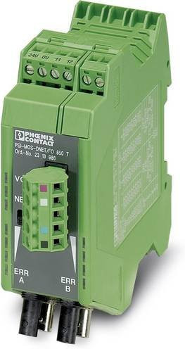 Phoenix Contact LWL-Konverter PSI-MOS-DNET/FO 850 T in Grün - Bild 1