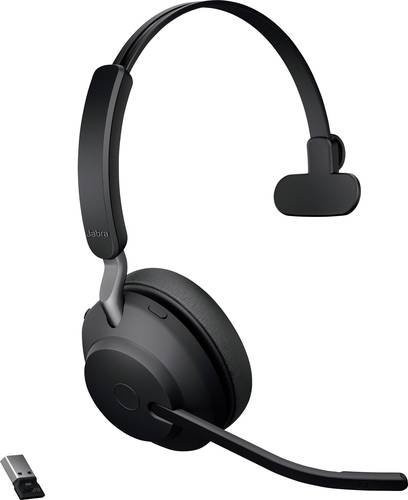 Jabra Evolve2 65 Mono On-Ear Headset Bluetooth Schwarz mit USB-A - Bild 2