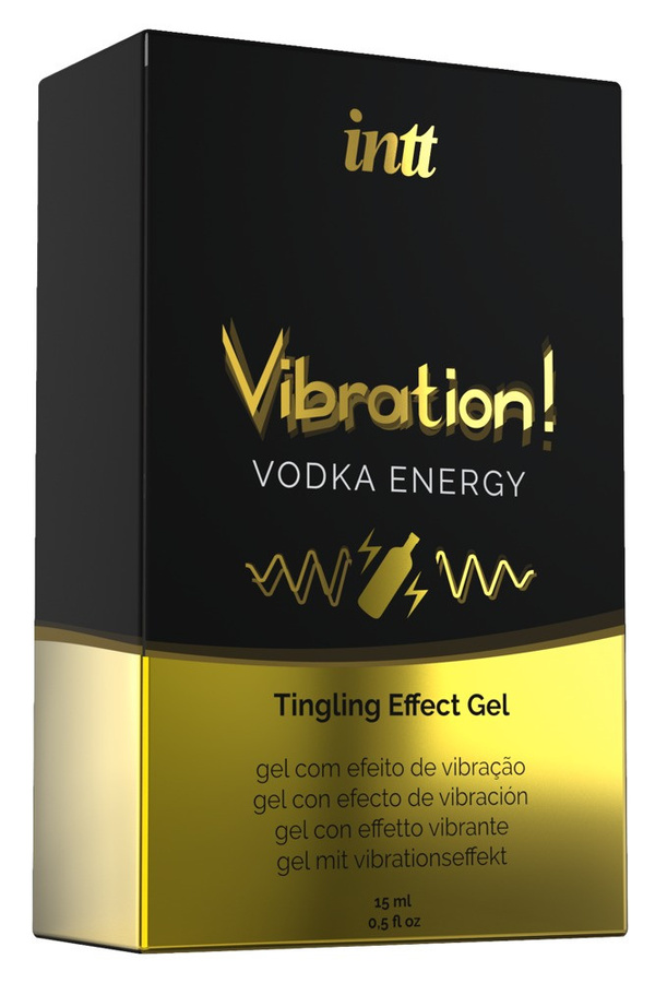 intt Stimulationsgel Vibration! Vodka Energy, Unisex - Bild 3