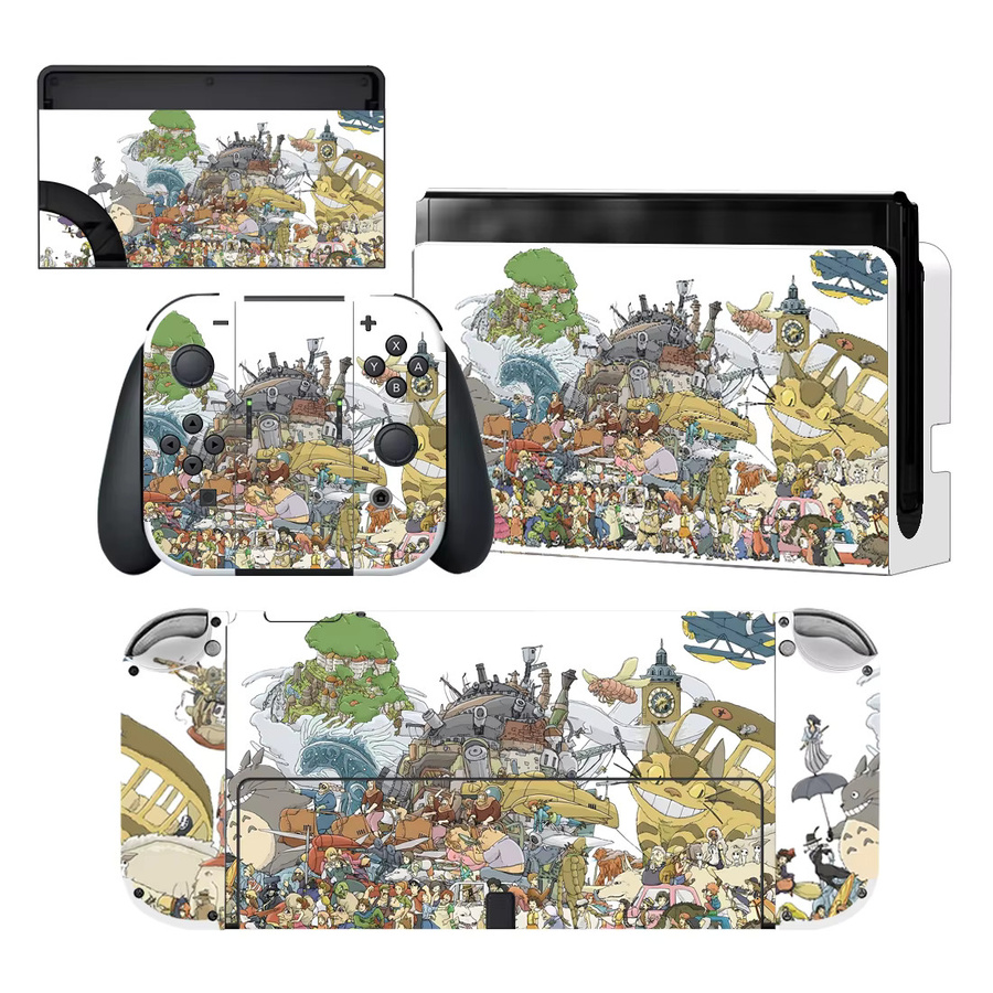 Anime-Cartoon Schutzaufkleber für Nintendo Switch 2, Joy-Con, Switch Lite und OLED in Multicolour - Bild 2