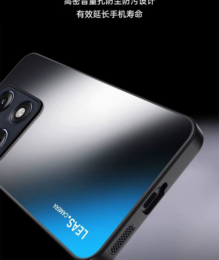 AG Matte Hrad Robuste Panzerhülle Moto Signature TPU-Stoßfänger Schutzcover für Motorola X70 Air Pro Edge 70 Ultra in Lila - Bild 3