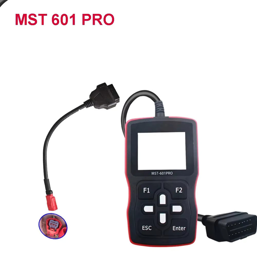 MST 601 PRO 6in1 Motorrad Scanner OBD2 Code Reader Automotive Diagnose Werkzeug in Schwarz für Suzuki, Honda und Yamaha - Bild 4