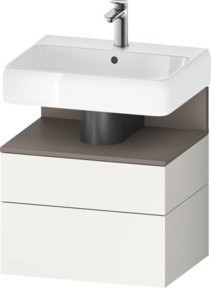 Duravit Waschtischunterschrank Qatego in Weiss, B/T/H: 59 x 47 x 59 cm - Bild 1