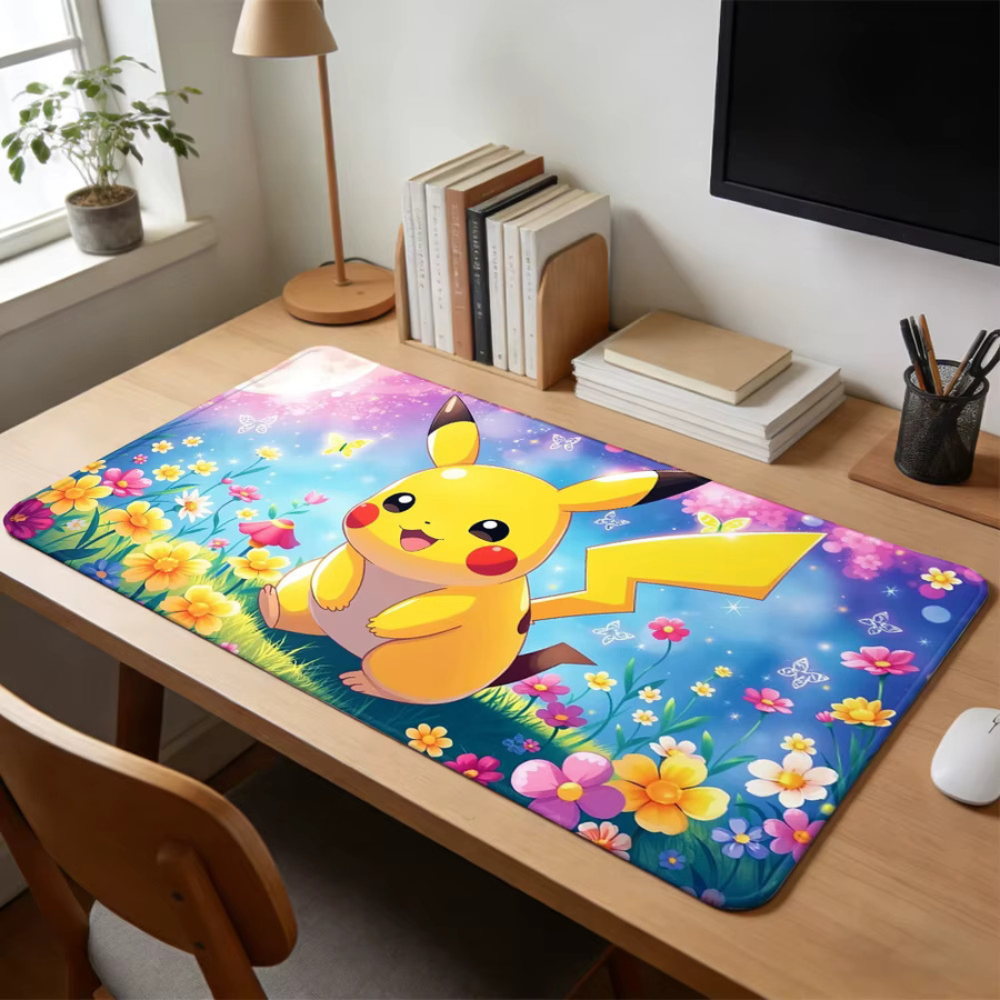 Potdemiel BKM-Po-ke-mons Mauspad XXL Gaming-Mausunterlage in Multicolour für PC und Gamer - Bild 2