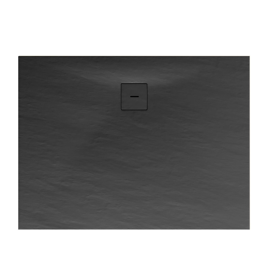 Schulte Duschwanne ExpressPlus aus Mineralguss, rechteckig, Anthrazit, B: 100 cm, T: 90 cm, H: 4 cm - Bild 2