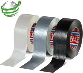 tesa Duct Tape Gewebeband mit recyceltem Träger, silber-grau, Breite: 50 mm, Länge: 50 m - Bild 1