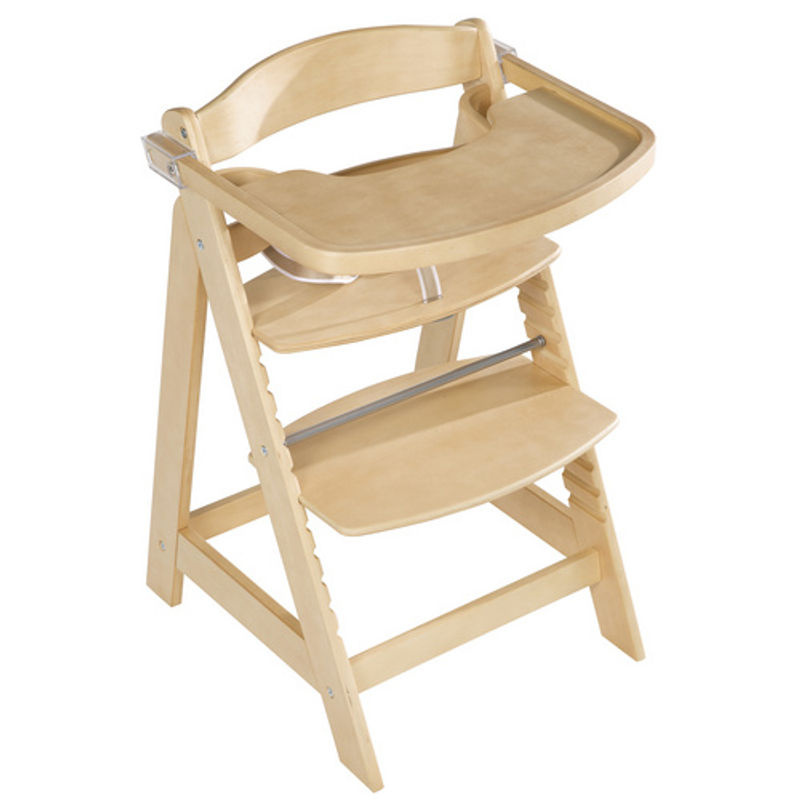 Roba Treppenhochstuhl Sit Up Fun in Beige aus Holz - Bild 4