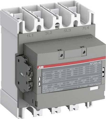 ABB AF265-40-22-11 Schalter in Grau mit 2 Schließern und 4 Schließern, 24V, 400A - Bild 1