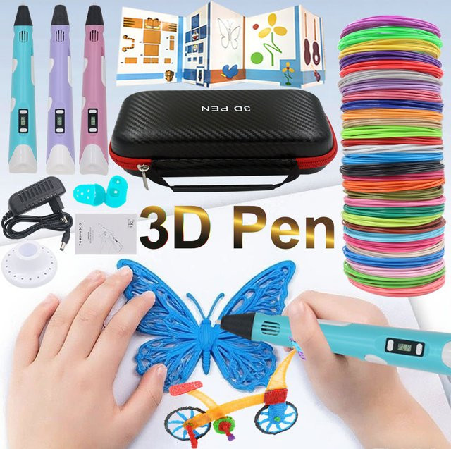 JIZHOU 3D-Druck-Stift-Set, Bunt / Mehrfarbig, Set / Bundle - Bild 1