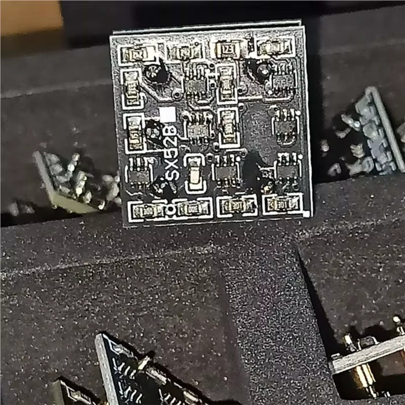 MiLESEEY B68C SX52B Dual-Operationsverstärker-Modul mit Opa1612-Chip für Audio-Vorverstärker, DAC und Kopfhörerverstärker, 4 Stück, Schwarz - Bild 4