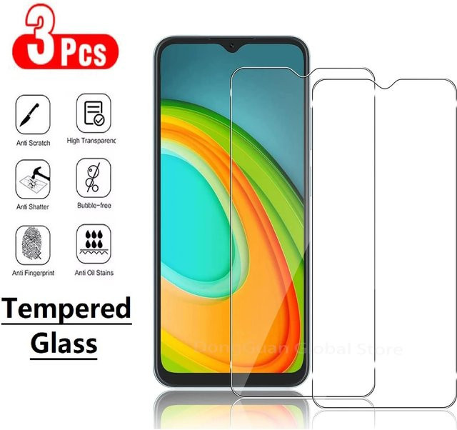 3er-Pack gehärtete Glas Displayschutzfolie für Xiaomi Redmi 7 8 9 9c 9i 9t A2 A3 7a 8a 9a 10a 10c 12c 13c K40 K50 K60 in Transparent - Bild 1
