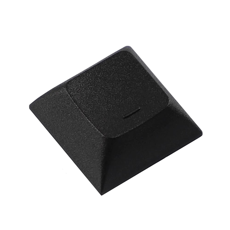 YMDK Blank DSA 1u Tastenkappen Homing Keys aus PBT für MX Switches, 2 Stück, Schwarz und Grau - Bild 2