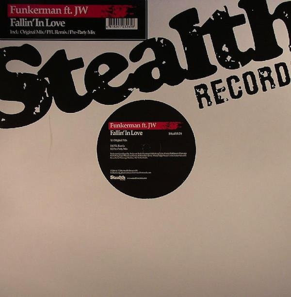 Funkerman ft. JW - Fallin' In Love Stealth38, 12-Zoll Vinyl Single, Stealth Records, 2006, Grau, Electronic & Dance - Bild 1