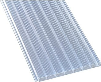 GUTTA Paneel aus transparentem Polyvinylchlorid (PVC), Breite: 200 mm - Bild 1