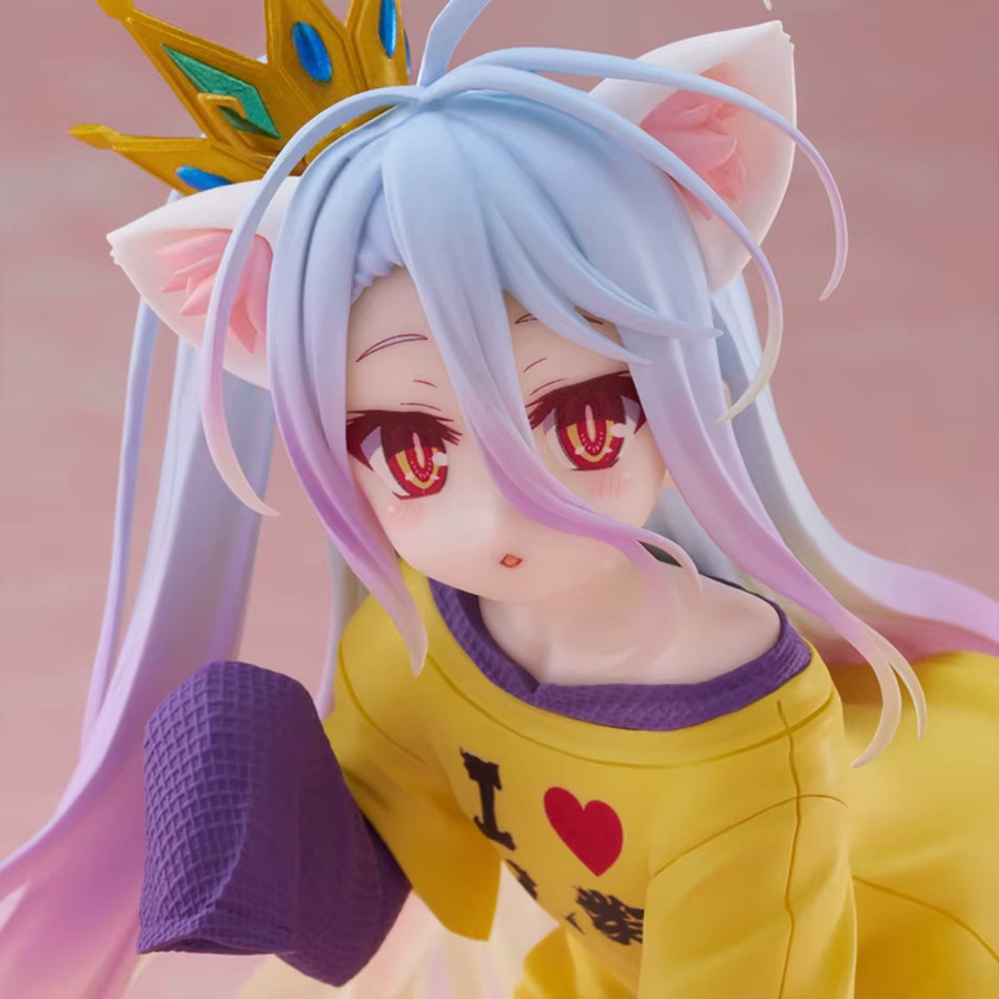 Bandai No Game No Life Shiro, Actionfigur, 10cm, Kunststoff - Bild 3