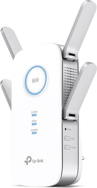 TP-Link RE650 AC2600 Wi-Fi 5 Dual-Band WLAN Range Extender in Weiß mit 1GbE Ethernet-Port - Bild 1