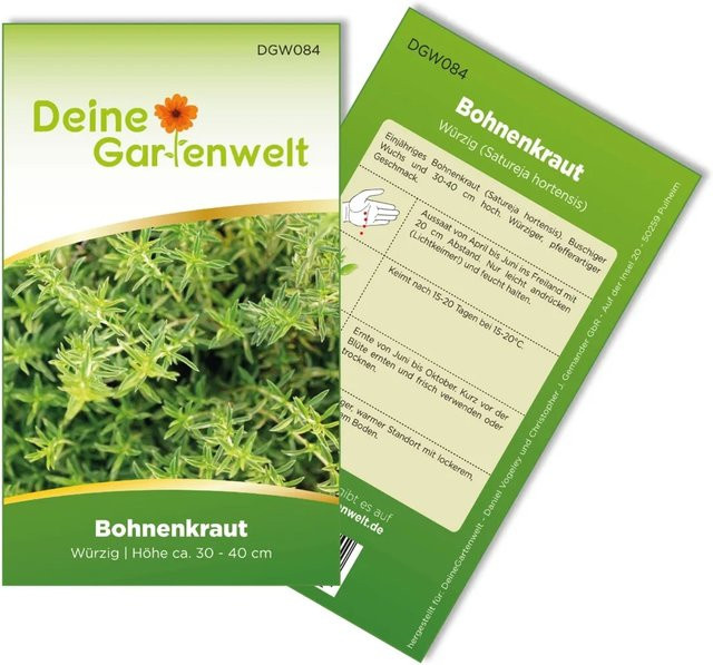 Deine Gartenwelt Bohnenkraut Samen für den Freilandanbau - Bild 1