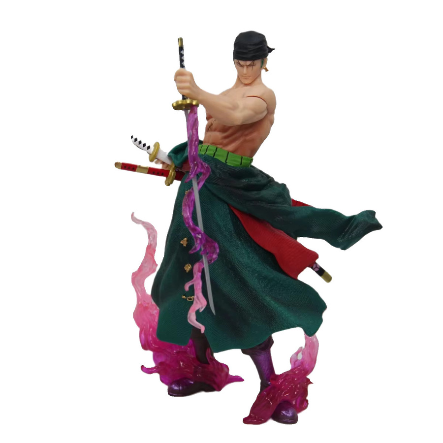 Bandai Anime Starry Zoro Actionfiguren, PVC-Statue, 24cm, Bunt / Mehrfarbig - Bild 4