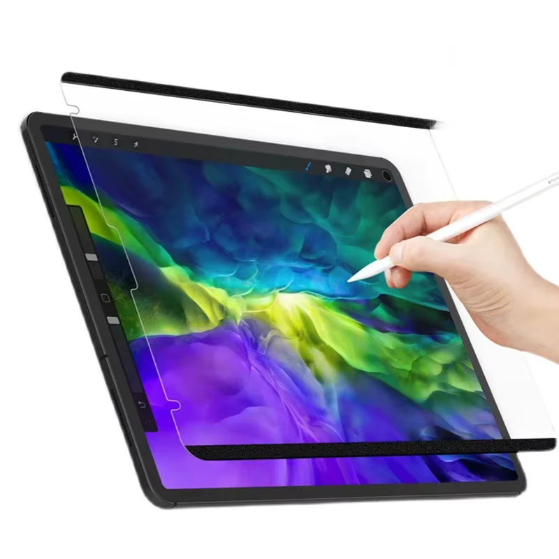 Magnetische Papier-Displayschutzfolie für Apple iPad Air 5, Air 4 und iPad Pro 11 Zoll, Transparent - Bild 7