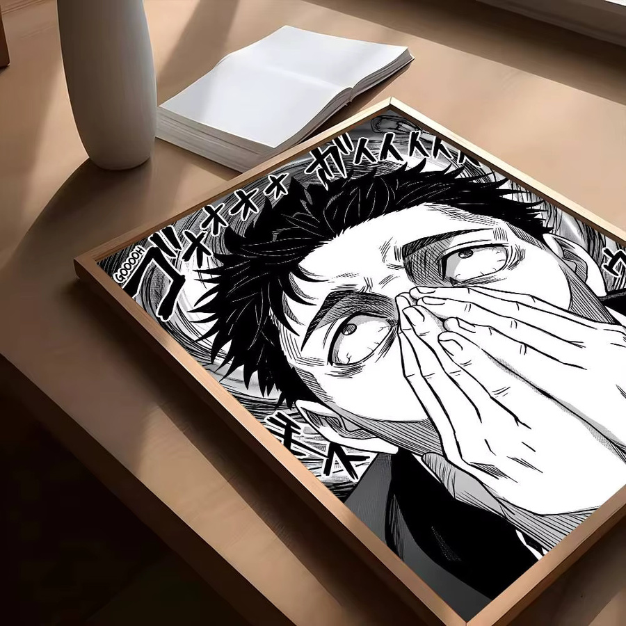 Wasserdichter Anime Wandaufkleber Hiromi Higuruma Poster in Mehrfarbig für deine Wohnzimmer und Schlafzimmer Dekoration - Bild 6