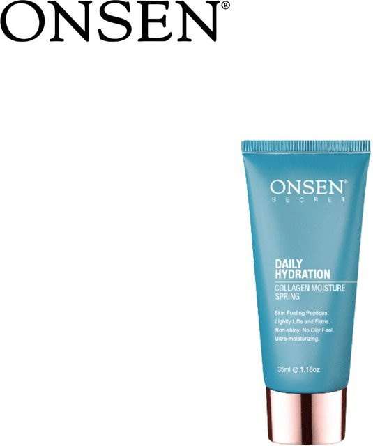 Onsen Daily Hydration Gesichtscreme mit Kollagen, Vitamin C, Aloe Vera - Bild 1