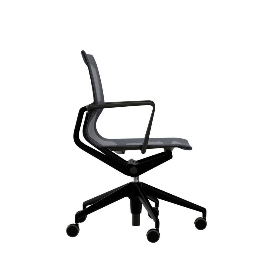 Vitra Physix Bürodrehstuhl mit Fünfstern Untergestell und High-Tech-Textilbezug - Bild 2
