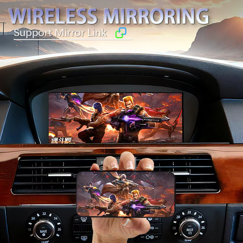 Sazy Auto Kabelloses CarPlay Interface für BMW CCC CIC NBT EVO 1 2 3 4 5 6 7 Serie X1 X3 X4 X5 X6 und MINI F56 F15 F16 F25 F26 F48 F10 F22 F20 F30 F32 i3 via Bluetooth - Bild 4
