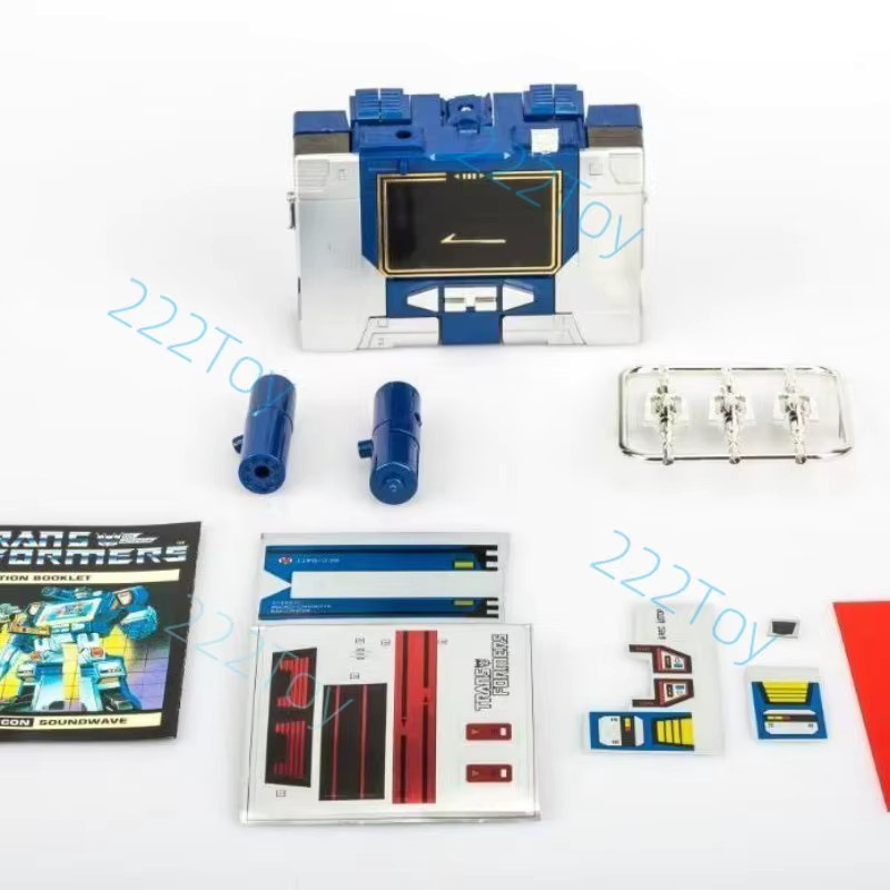 Hasbro Transformers Classic G1 Reissue KO Edition Soundwave & Condor Kassette, Actionfiguren, Roboter - Bild 3