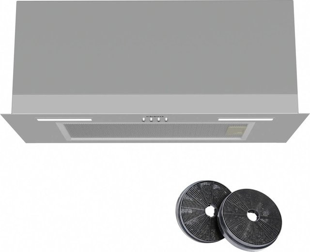 CIARRA Dunstabzugshaube VMS6926A in Silber, Unterbau-Dunstabzugshaube mit A+++ Energieeffizienz, 650 m³/h Leistung, 3 Stufen, Breite: 60 cm - Bild 1