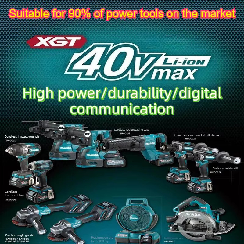 Makita Ersatzakku 40V Lithium-Ionen Akku mit BMS für Elektrowerkzeuge in Schwarz - Bild 3