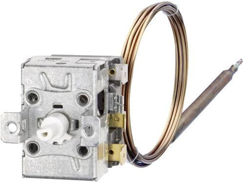 Jumo Einbauthermostat 602030/01 in Silber, Temperaturbereich 20 bis 90°C, B/T/H: 42 x 36 x 46 mm - Bild 1