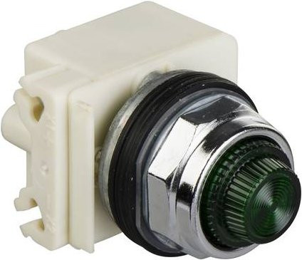Schneider Electric Leuchtmelder in Grün und Weiß - Bild 1