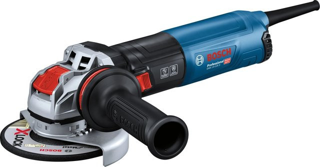 Bosch Professional Winkelschleifer GWX 14-125 S X-Lock mit 1400W und 125mm Scheibendurchmesser in Blau/Schwarz - Bild 1