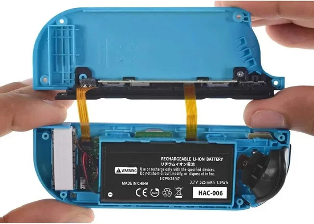 Nintendo Switch Joy-Con Akku HAC-BPJPA-C0 Schwarz 525 mAh - Bild 1