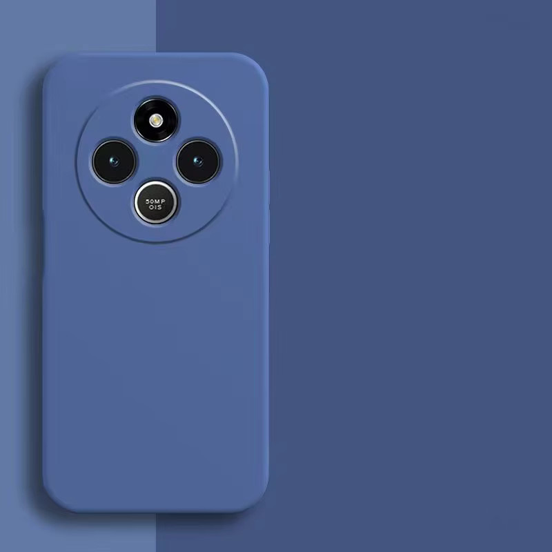 Flüssige Silikon-Telefonhülle für Xiaomi Redmi 14C in Blau - Bild 2