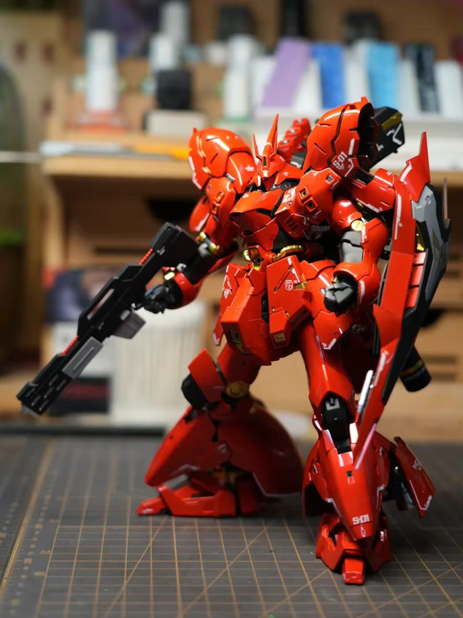 TAKARA TOMY Sazabi RG 1/144 Mech Bausatz, Actionfiguren - Bild 4