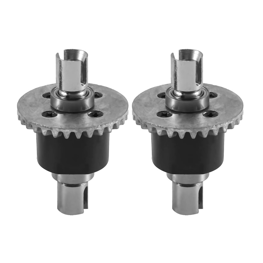 Wltoys Metall-Differentialgetriebe, 2-teiliges Set, Grau - Bild 2